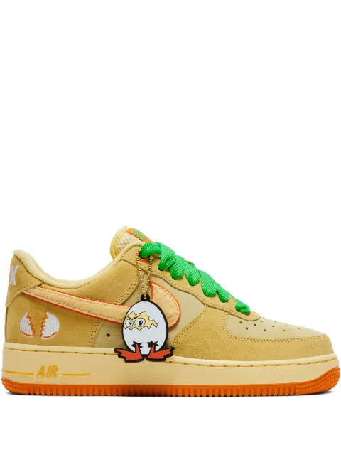 Nike x GOAT Division St. Air Force 1 Low Ducks of a Feather “Egg or Duck” sneakers Yellow IU7612