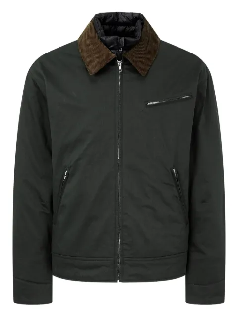 TOMBOY Detroit corduroy-collar puffer jacket Green 9155413308