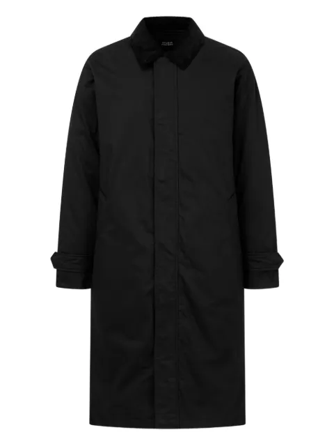 TOMBOY corduroy-collar hunting jacket Black 9155414517