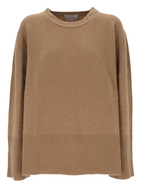 Hemisphere crew-neck sweater Brown 242134647322