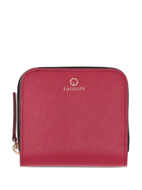 GIANNI CUCCUINI zip logo wallet Red PM50VARICOLORI