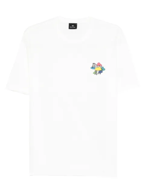 PS Paul Smith print-detail T-shirt White M2R220XVP561002