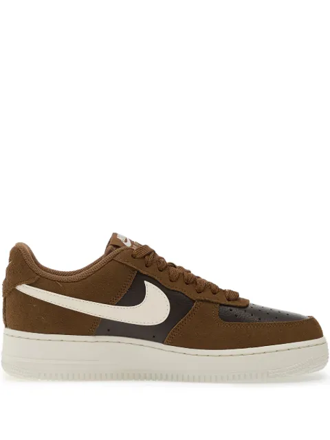 Nike air force 1 '07 two-tone sneakers Brown IO1914235