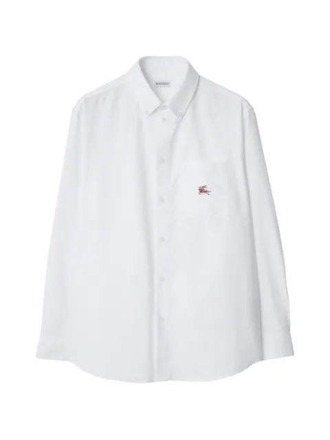 Burberry relaxed fit EKD cotton Oxford shirt White 8122008