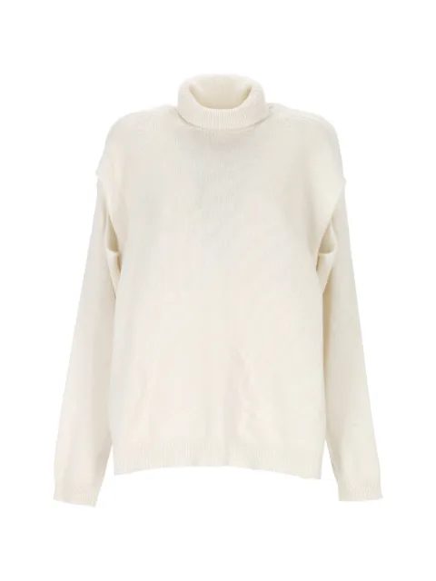 Federica Tosi roll-neck sweater White 3201435302