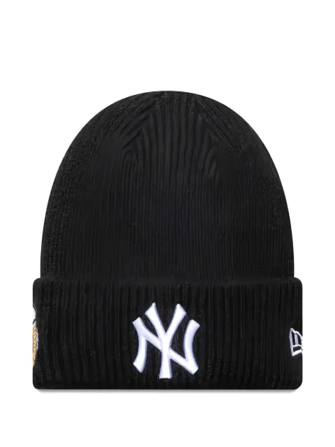 NEW ERA CAP logo-embroidered beanie hat Black 60691206X