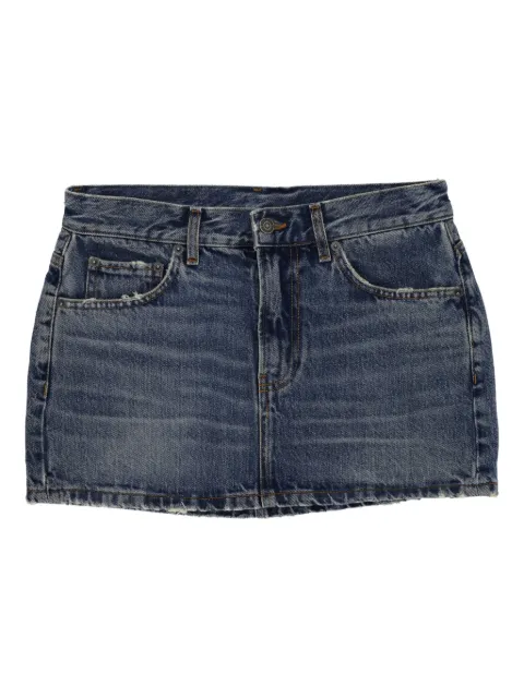 Fiorucci five-pocket mini skirt Blue W01FPDSK077DN01DN02