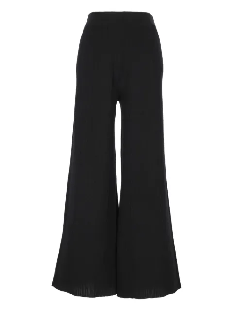 Agnona flared trousers Black K7100207V180NK09