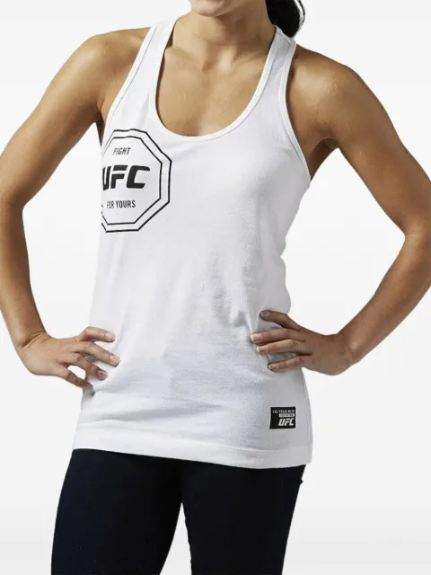 Reebok UFC UFAN racerback tank top White AJ4401