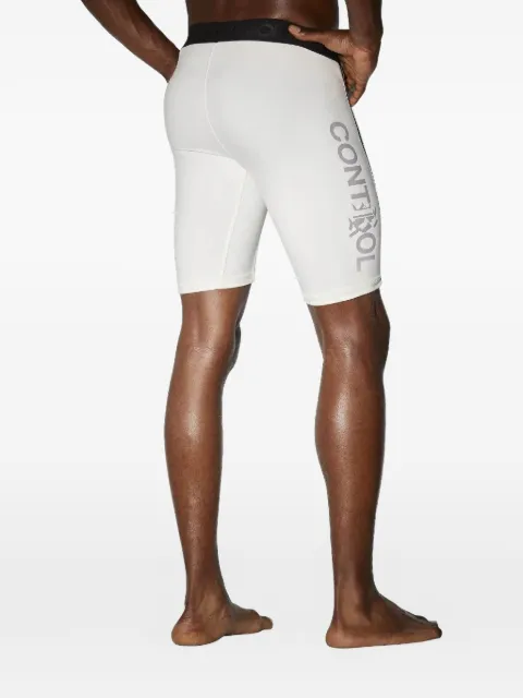 Reebok logo compression shorts White AP6723