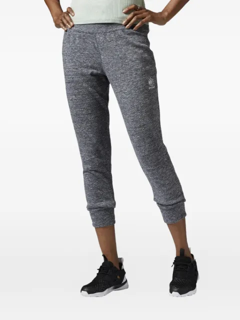 Reebok logo-detail track pants Grey AJ3789