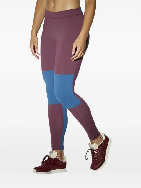 Reebok colourblock-design leggings Purple AY0484