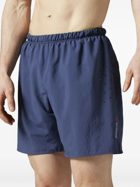 Reebok perforated running shorts Blue AX9429