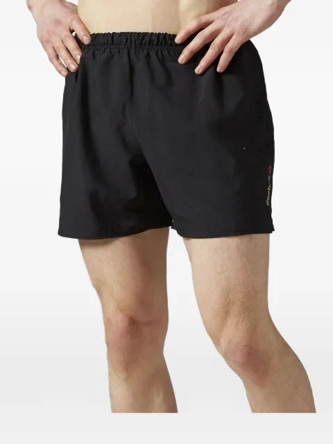 Reebok logo-detail shorts Black AX9418