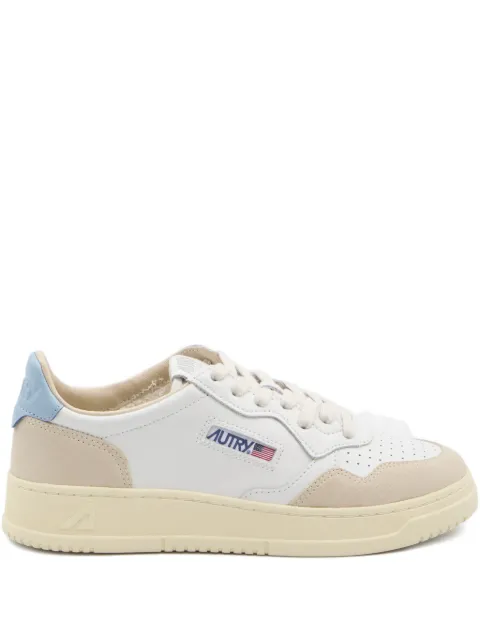 Autry Medalist leather sneakers White AULMLS12