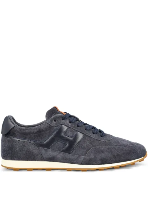 Hogan logo-patch sneakers Blue HXM6990GA00UHK