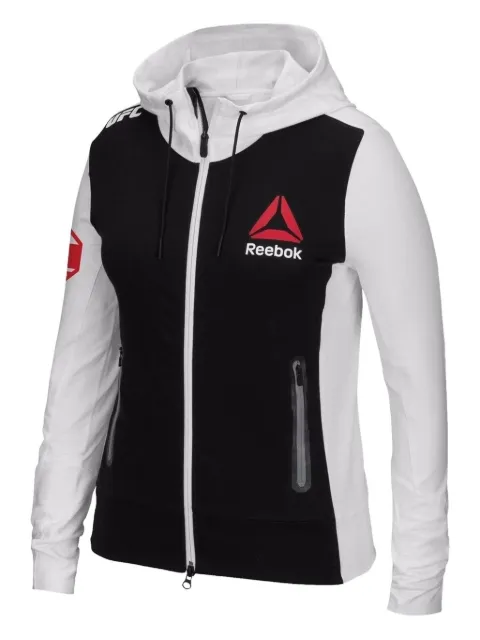 Reebok zip hooded jacket White AT5091