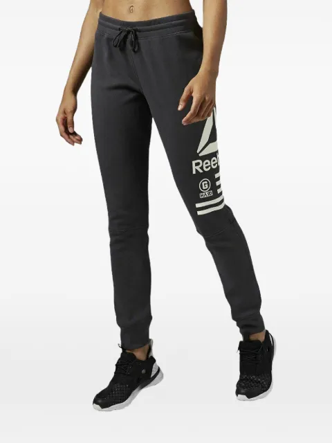 Reebok One Series logo-detail track pants Grey AX9079