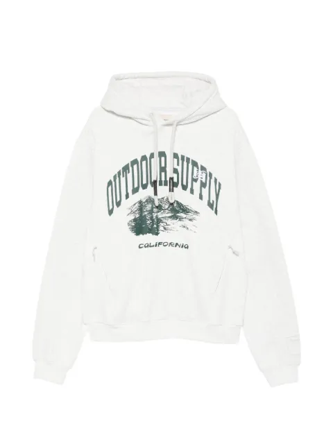 RC Outdoor Supply graphic-print hoodie Grey RCOS604015HGY