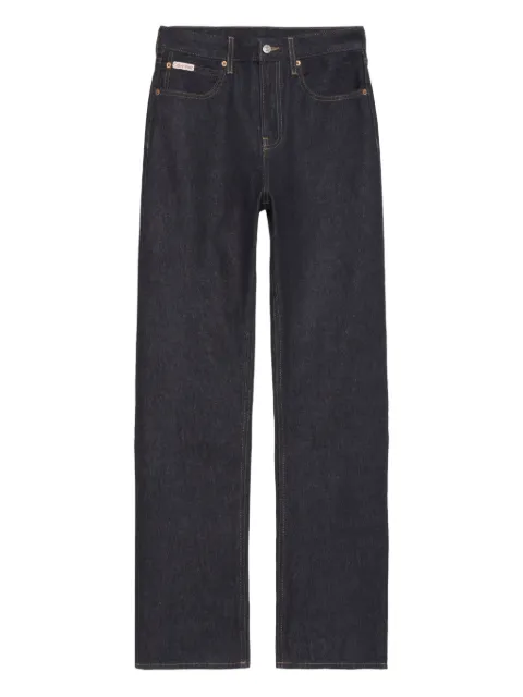 Calvin Klein topstitched trousers Blue LV047E707GYXW