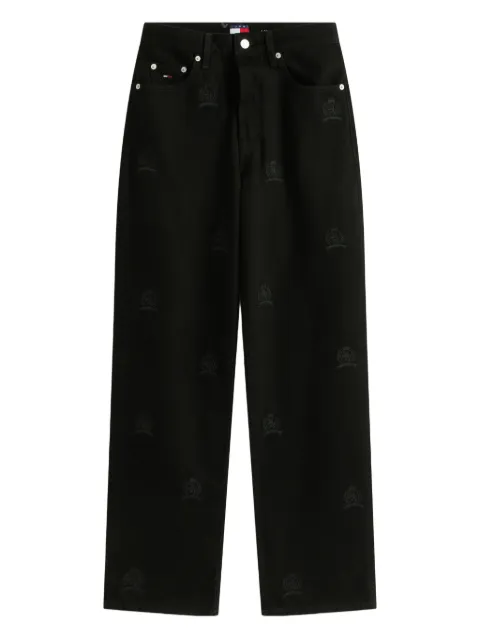 Tommy Jeans patterned trousers Black DW0DW227311BZ