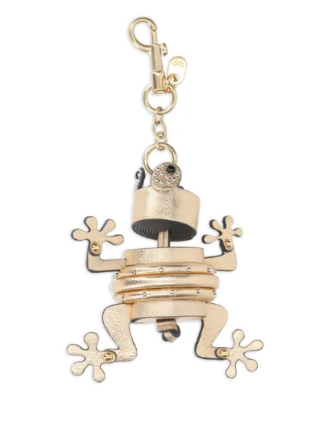 Anya Hindmarch frog keyring Gold 205153