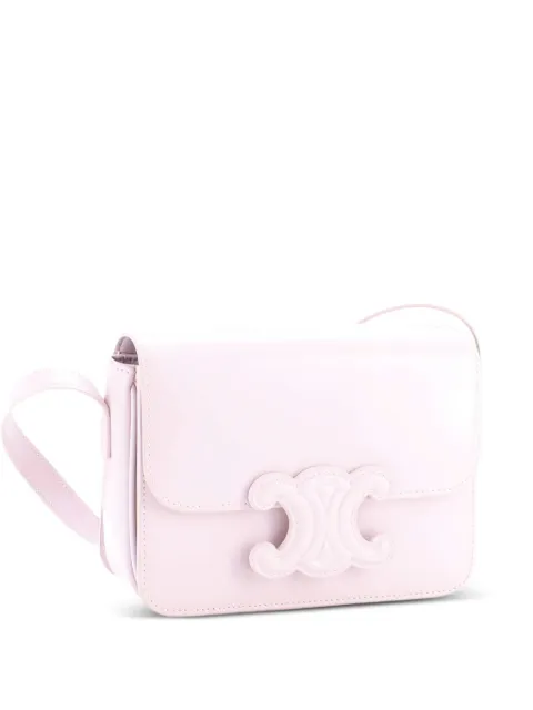 Celine Pre-Owned Cuir Triomphe Leather Teen shoulder bag Pink HIOZN3WZOXLEHYUK