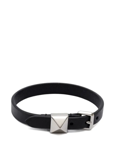 Valentino Garavani stud buckle bracelet Black WJ0BD7UQT