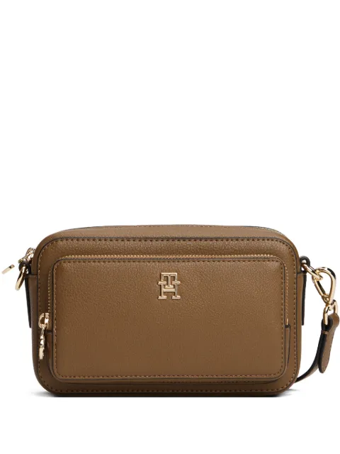 Tommy Hilfiger logo-detail mini bag Brown AW0AW18120