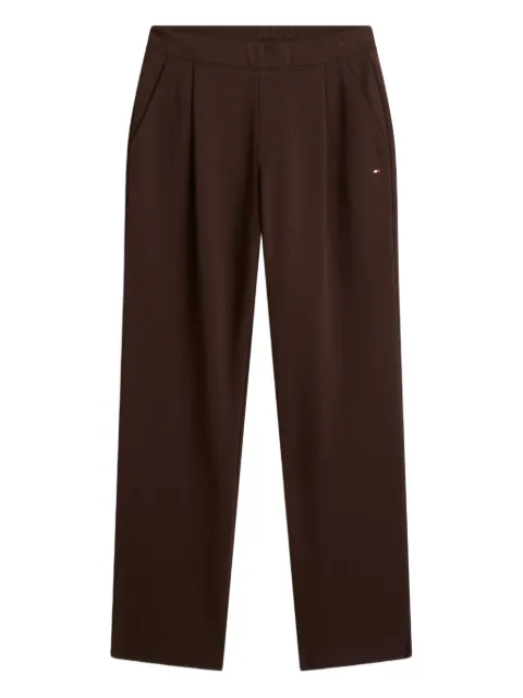 Tommy Hilfiger logo-detail trousers Brown MW0MW41763