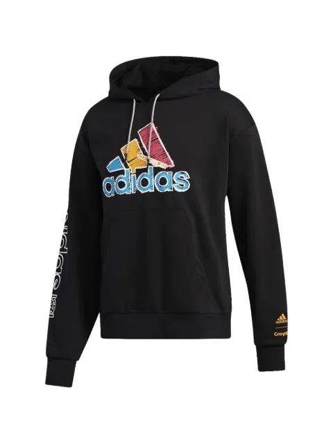 adidas logo hoodie sweater Black GN7920