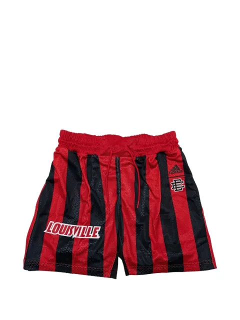 adidas x Eric Emanuel Louisville striped track shorts Red H56723