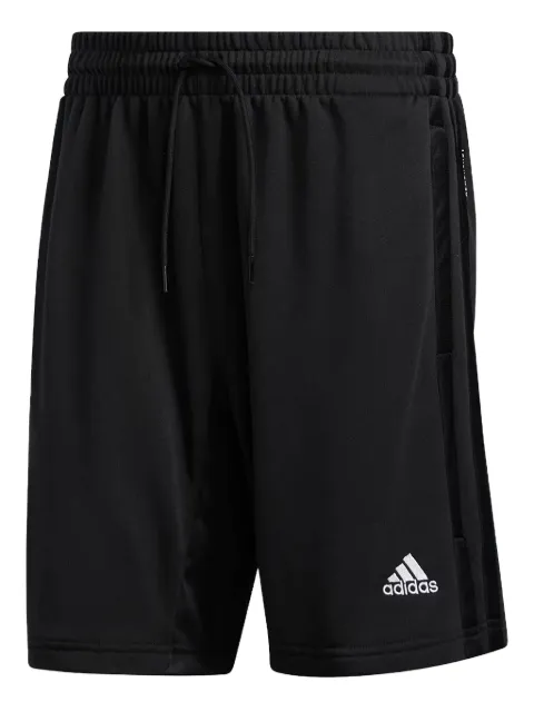 adidas Legend Winter three stripes track shorts Black GD6860