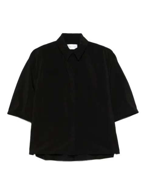 Christian Wijnants Talona chest-pocket shirt Black TALONA8633