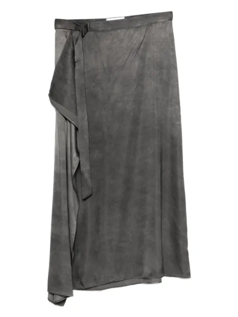Christian Wijnants Scala ruffle-detail midi skirt Grey SCALA8623