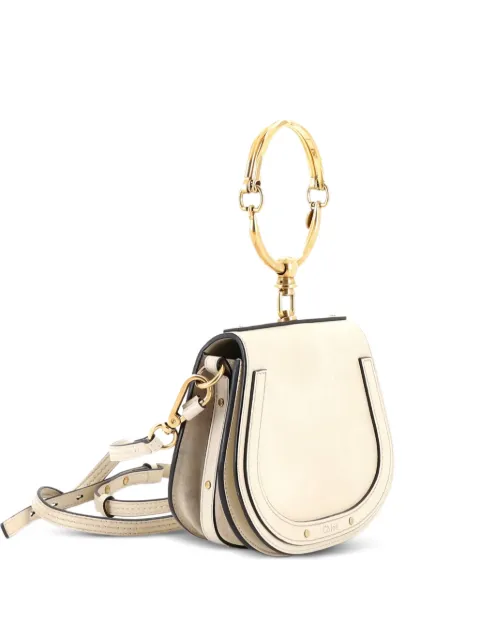 Chloé Pre-Owned Nile Leather Small crossbody bag Neutrals XR3CHG1DTKWZZNAE
