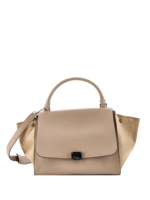Celine Pre-Owned Trapeze Bag Leather Medium satchel Neutrals H3L3KB9PTU05CMIW