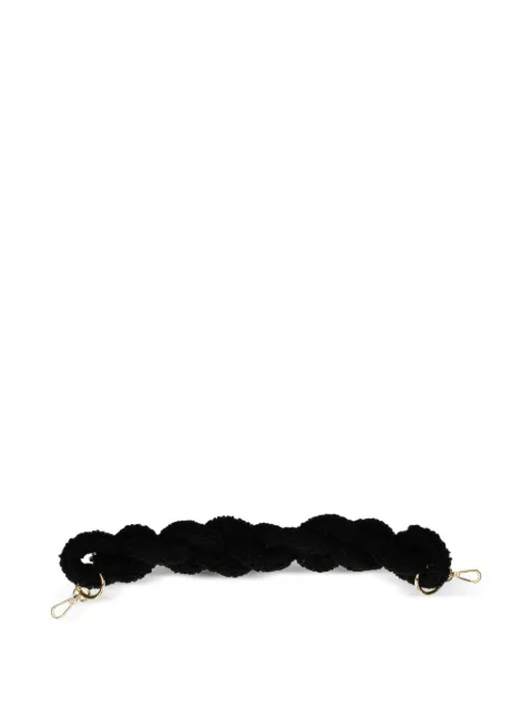 MY BEST BAG twisted teddy chains Black TEDDYCHAINS