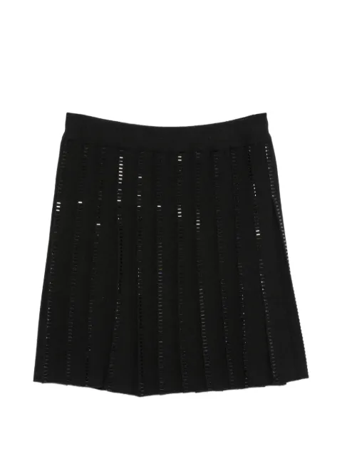 Ermanno Scervino sequin-embellished pleated mini skirt Black D475O302CTEJY