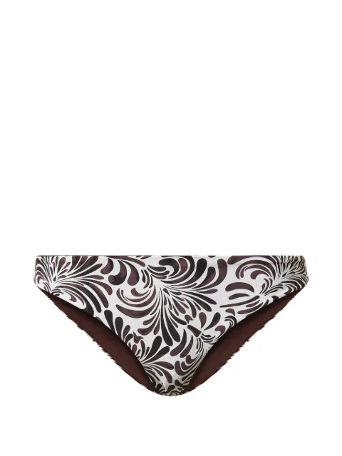 TWINSET botanical print bikini bottoms White 261LMMG66