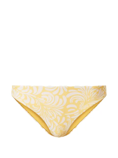 TWINSET botanical print bikini bottoms Yellow 261LMMG66