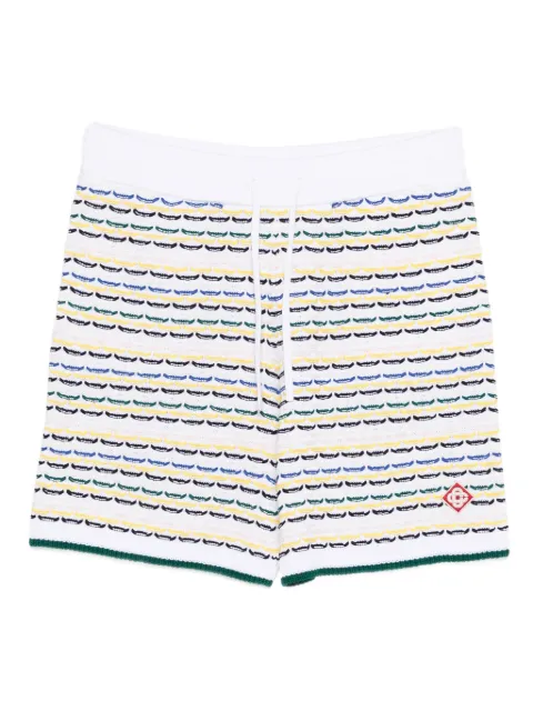 Casablanca patterned shorts White MSP26KW121001