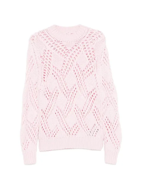 Jil Sander open-knit sweater Pink J03GP0184J14812