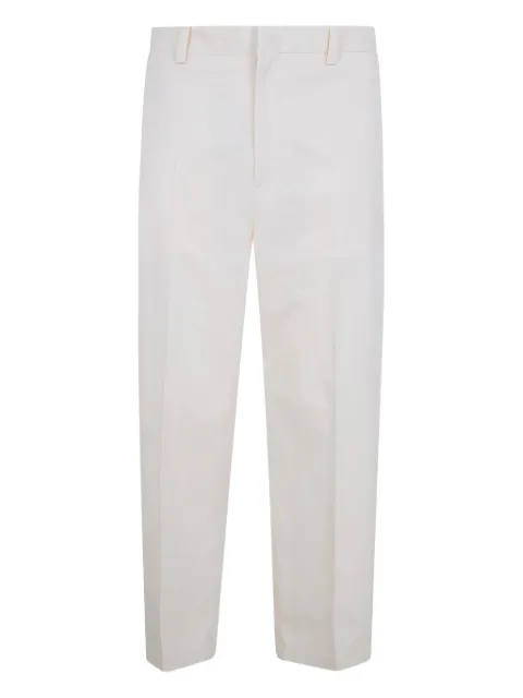 Jil Sander cotton trousers Neutrals J22KA0336J45322