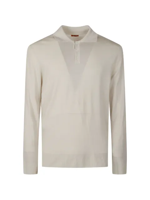 Barena button polo shirt White KNU41000429