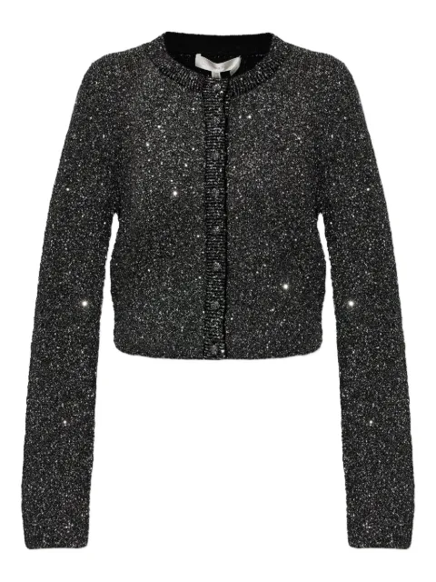 LoveShackFancy sequin-embellished cardigan Black K20812985