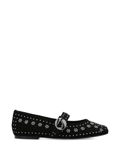 Coperni buckle-strap ballet flats Black COPSH74F6049