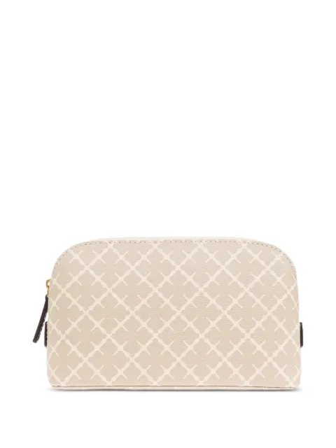 By Malene Birger zip-fastening make up bag Neutrals 101733