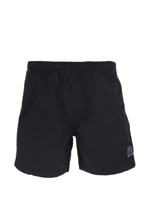 C.P. Company logo-patch swim shorts Black RSCMBW736A006369G999