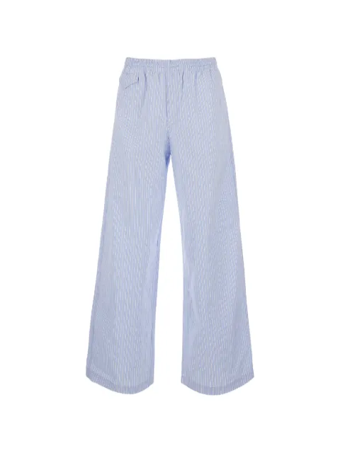 A.P.C. striped wide-leg trousers Blue COHNOH08034IAB